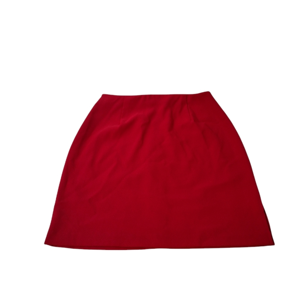 Girls Red Polyester Spandex Red Dress Size 7/8 Half Zip Up Used